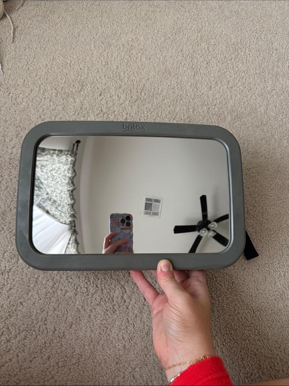 Britax Baby Mirror in Gray